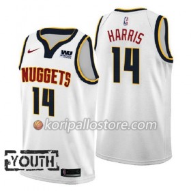 Denver Nuggets Gary Harris 14 2018-2019 Nike Valkoinen Lasten Pelipaidat Swingman